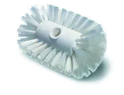 Carlisle 4004000 Tank/Kettle Brush – 7-1/2"L x 5-1/2"W, Chemical‑Resistant Nylon Bristles, Plastic