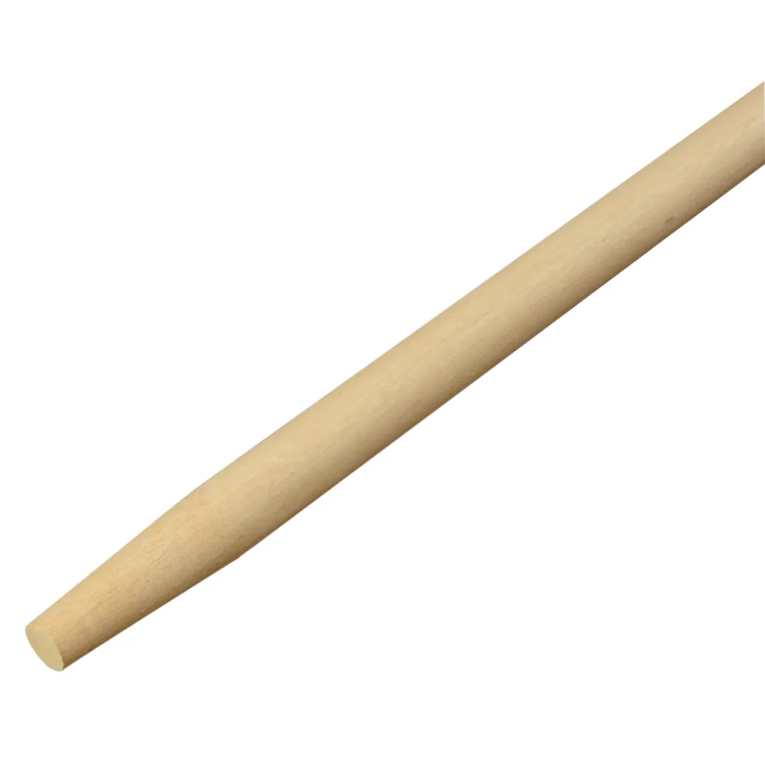Carlisle 4026200 Flo‑Pac® Handle Replacement, 60" Tapered Wood, Lacquered Finish, Standard Color
