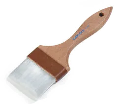 Carlisle 4039800 Pastry Brush – 3" Epoxy‑Set Nylon Bristles, Hardwood Handle, White