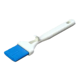 Carlisle 4040214 Sparta Meteor Pastry/Basting Brush, 3" Nylon Bristles, White Plastic Handle, Blue
