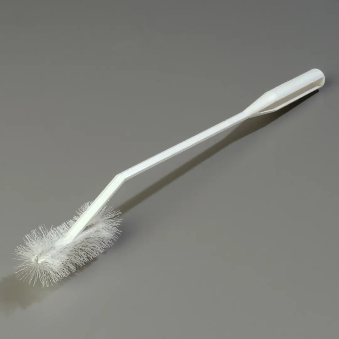 Carlisle 4041500 Bottle Brush – 16-1/2" 4-1/2"L x 1-3/4" Head, Bristles, Handle, Black/Cherry