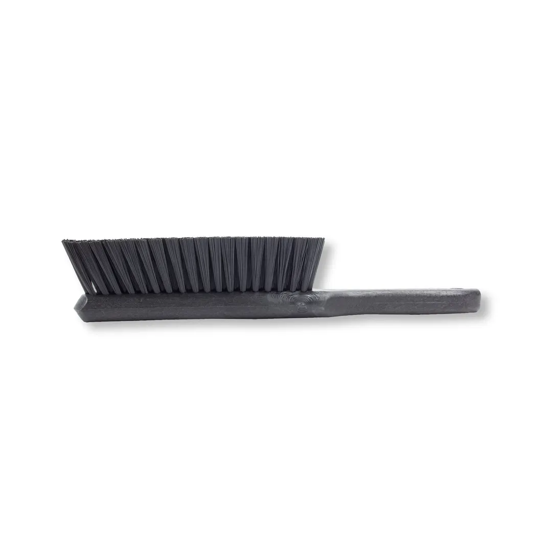 Carlisle 40480EC03 Counter Bench Brush, 13" Long, Black Polyester Bristles, 5" Plastic Handle