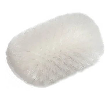 Carlisle 4122000 Sparta Jumbo Tank & Kettle Brush, 6" x 10-1/2", Flare Head, Nylon Bristles, White