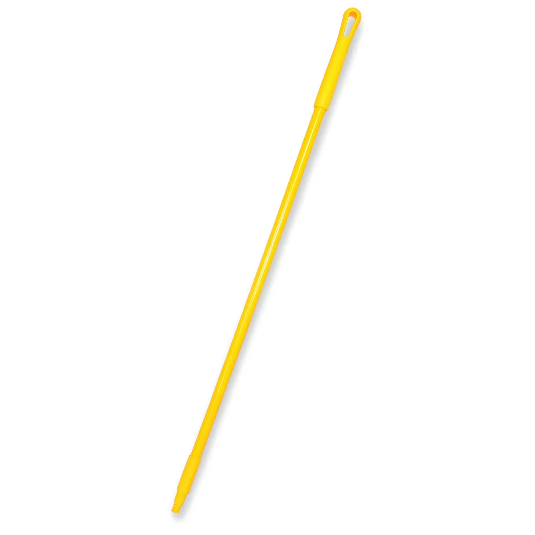 Carlisle 41225EC04 Sparta® Handle, 48" Length x 1" Diameter Fiberglass Mop/Broom/Squeegee - Yellow