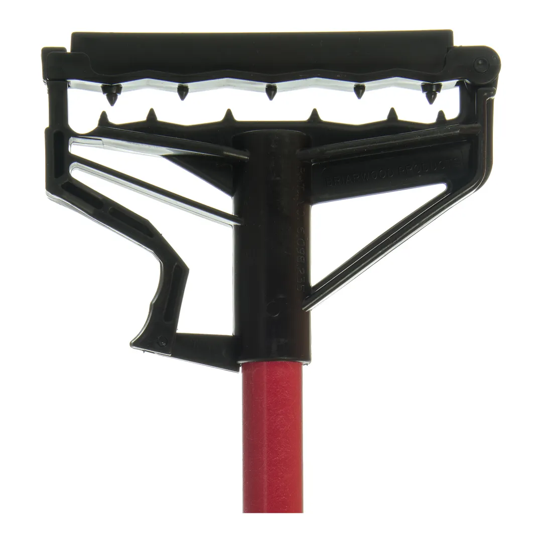 Carlisle 4166405 Sparta® Spectrum® Quik‑Release™ Mop Handle, 60" Fiberglass, Red, Gripper Bites