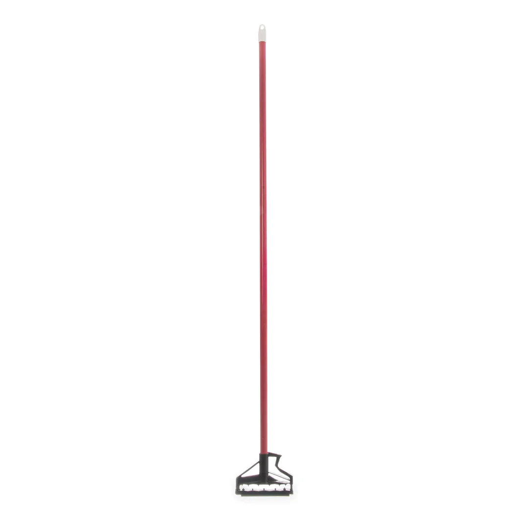 Carlisle 4166405 Sparta® Spectrum® Quik‑Release™ Mop Handle, 60" Fiberglass, Red, Gripper Bites