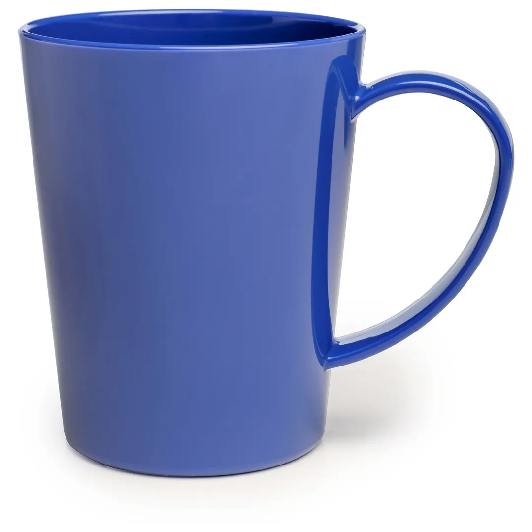 Carlisle 4306814 Mug, 12 oz Ocean Blue Tritan, Grip, Temp Safe to 190°F, Dishwasher, BPA‑Free, NSF