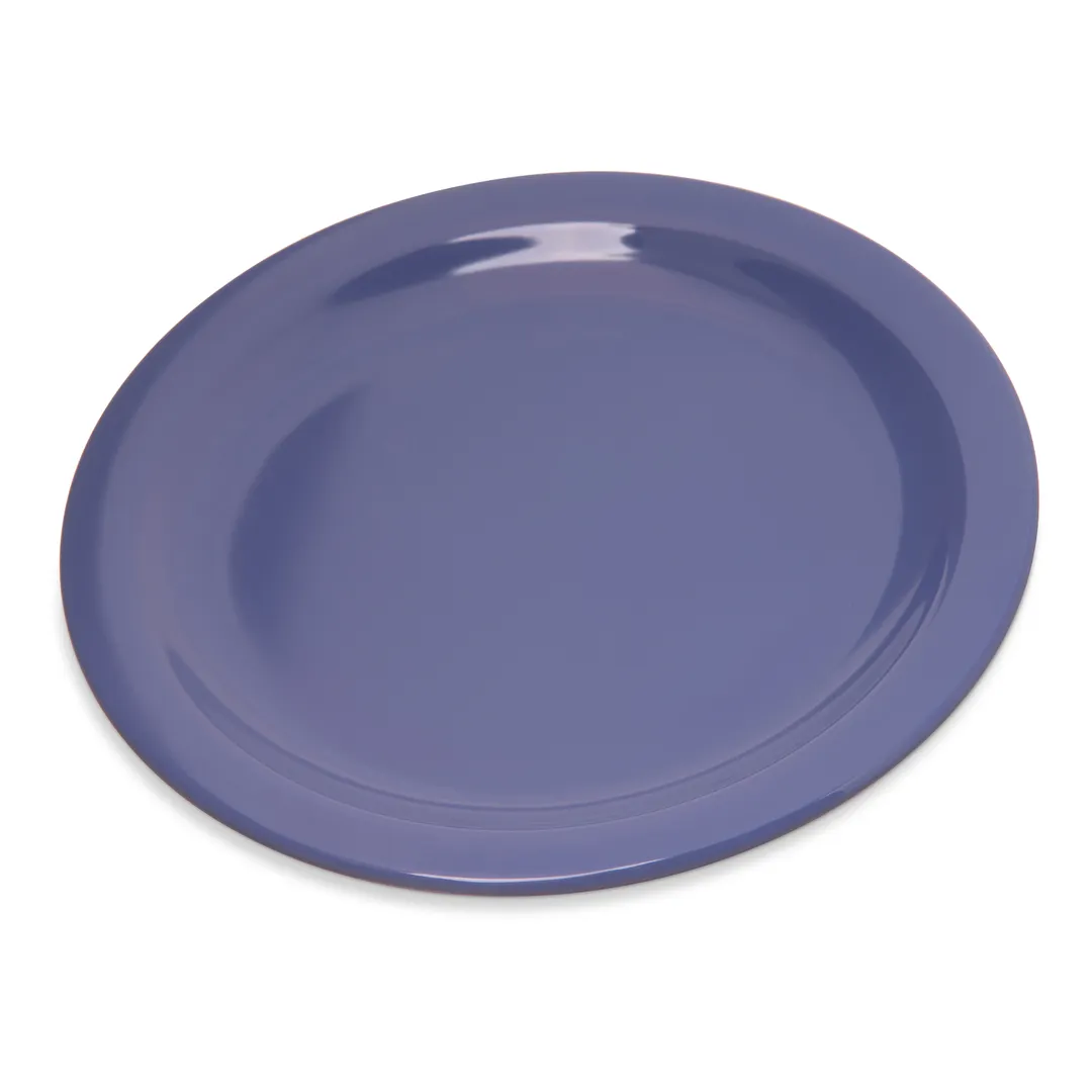 Carlisle 4350314 - Dallas Ware® Salad Plate, 7-1/5" Round Melamine, Ocean Blue, BPA Free, NSF