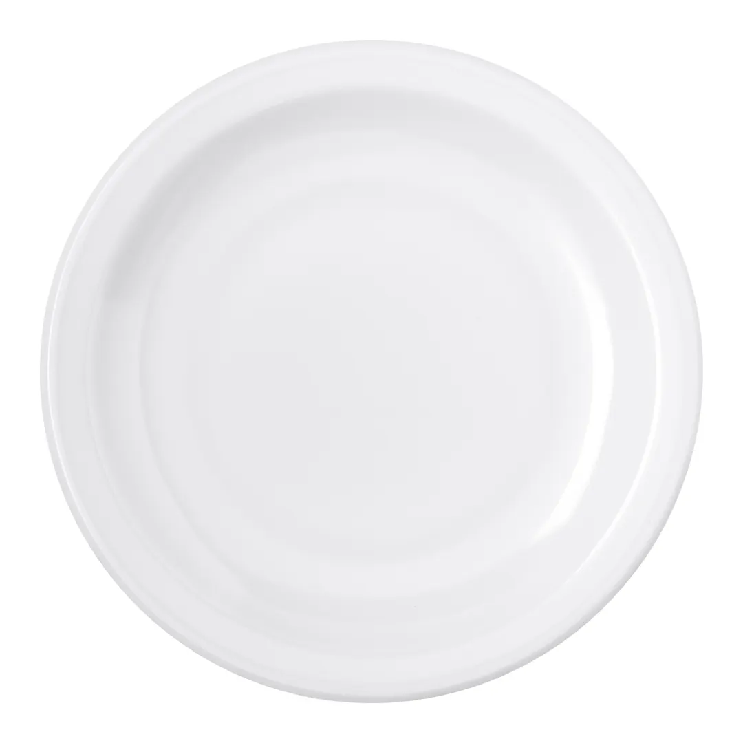 Carlisle 4350502 Bread & Butter Plate, 5½" Diameter, Melamine White, BPA‑Free, NSF