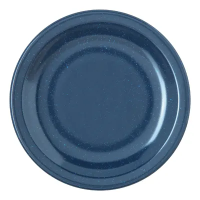 Carlisle 4350535 Bread & Butter Plate, 5‑29/50" Diameter, Melamine, Café Blue, BPA‑Free - 1/Case