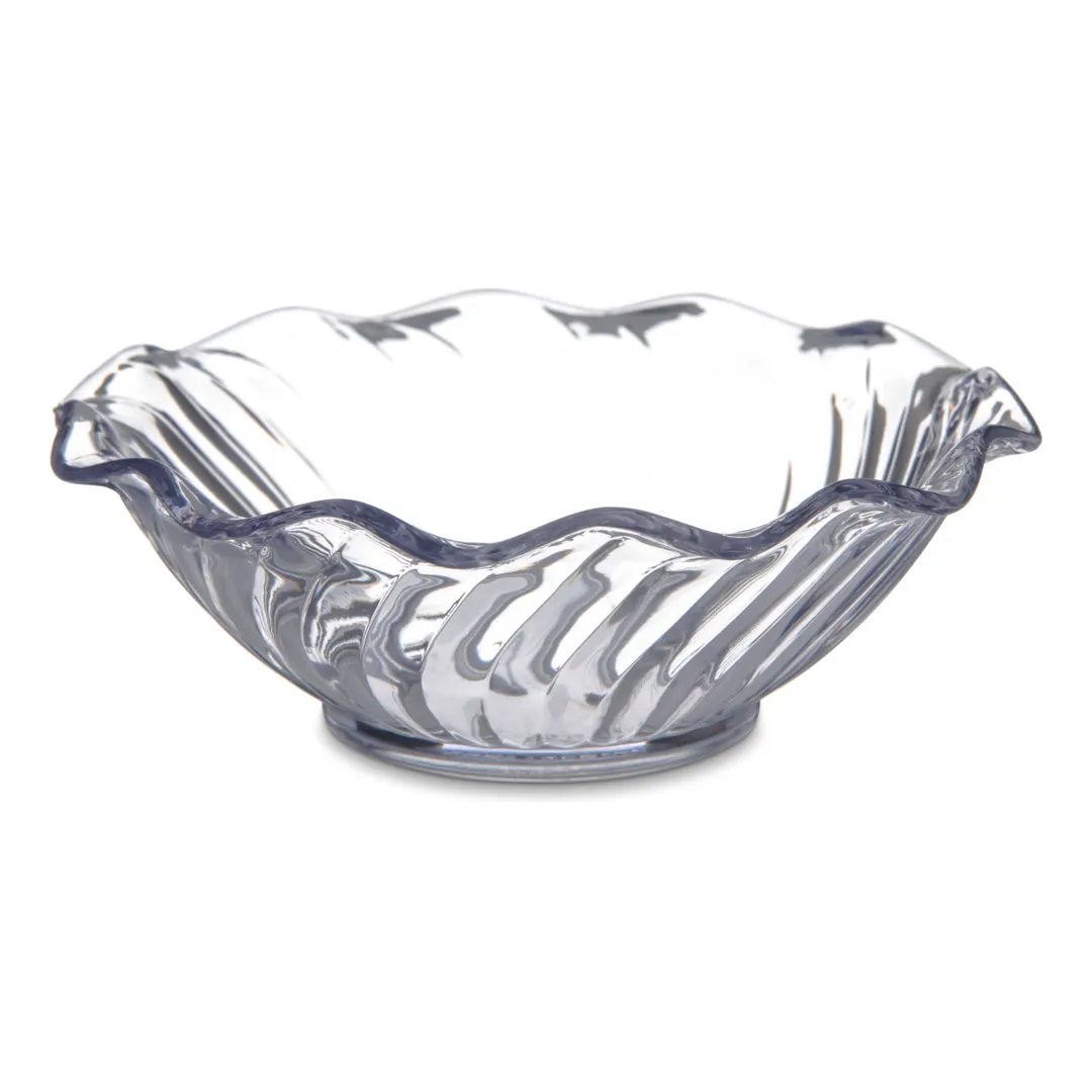 Carlisle 453107 - Tulip Berry Dessert Dish, 5 oz, 4-5/8" Dia., SAN, Dishwasher Safe, Made in USA