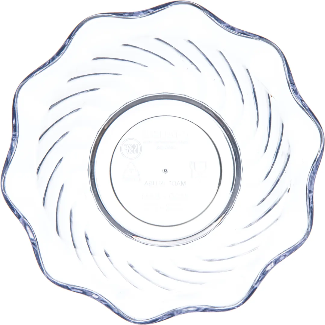 Carlisle 453207 Tulip Dessert Dish, 5 Oz 3-3/4" Diameter Polycarbonate, NSF Certified, Safe