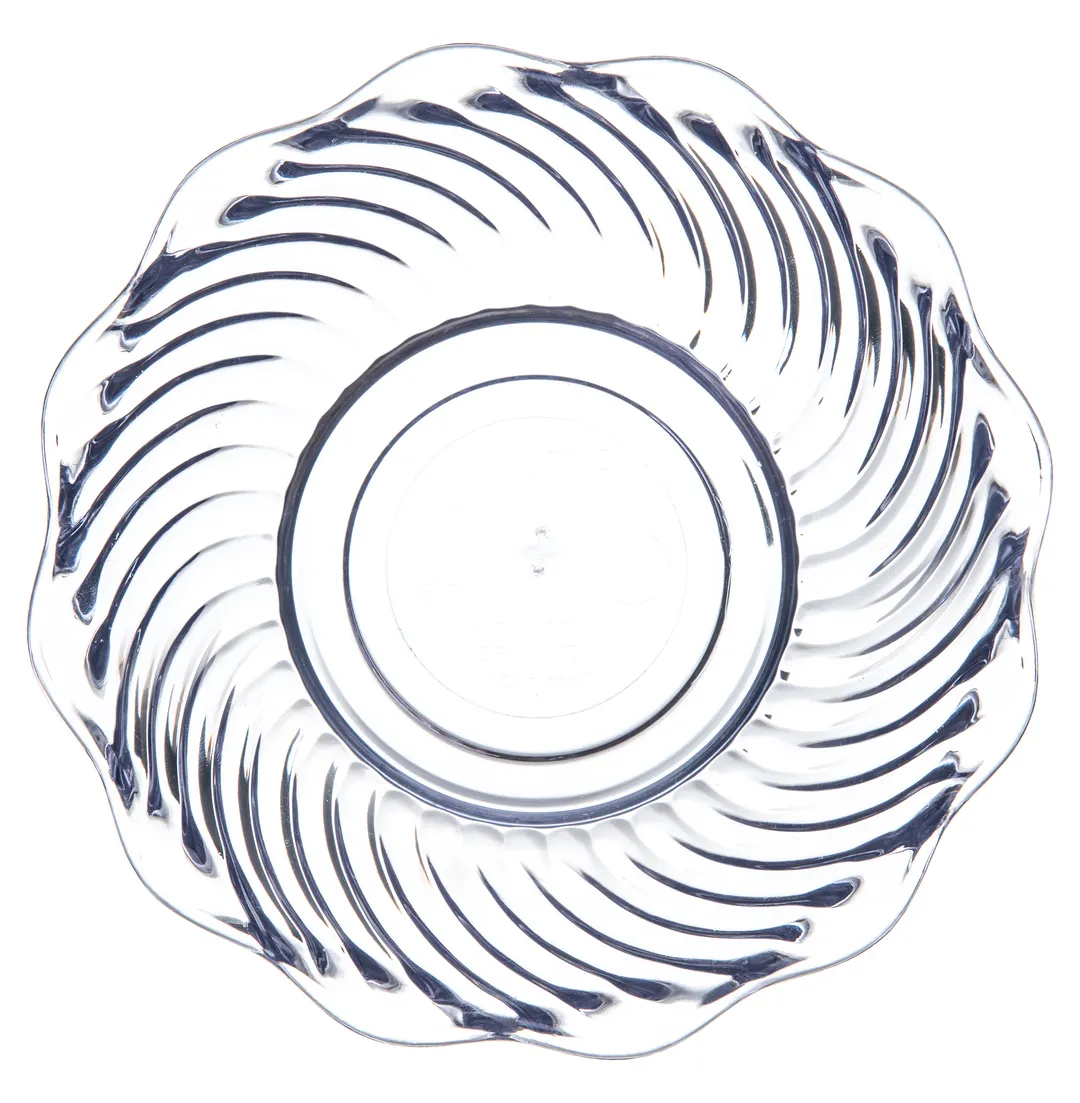 Carlisle 453307 Tulip Bowl, 13 oz (5½" Dia) Clear Polycarbonate, Dishwasher Safe, Stackable, BPA‑Free