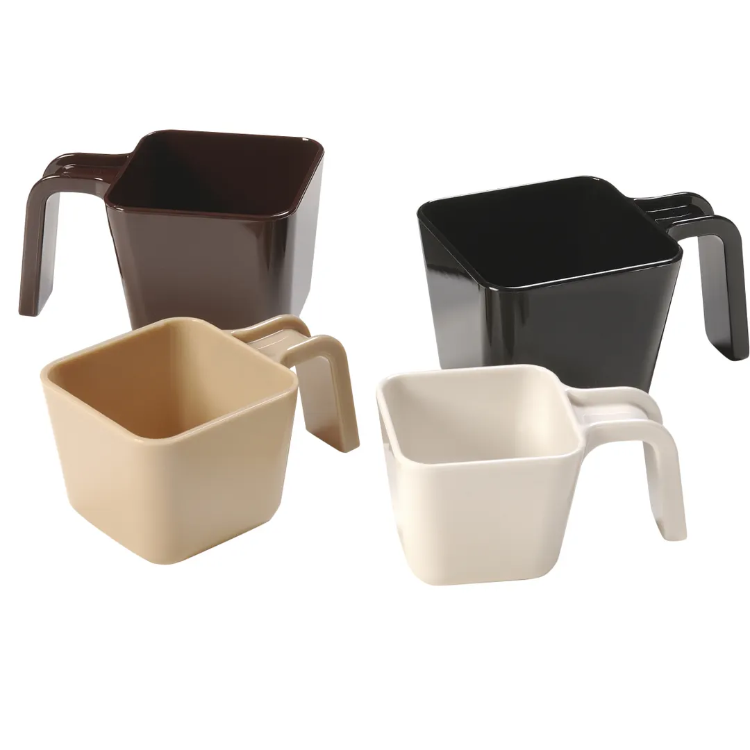 Carlisle 49112-106 Measuring Cup, 12 oz 1-1/2 Cup, Polycarbonate Beige, U-Shaped Handle