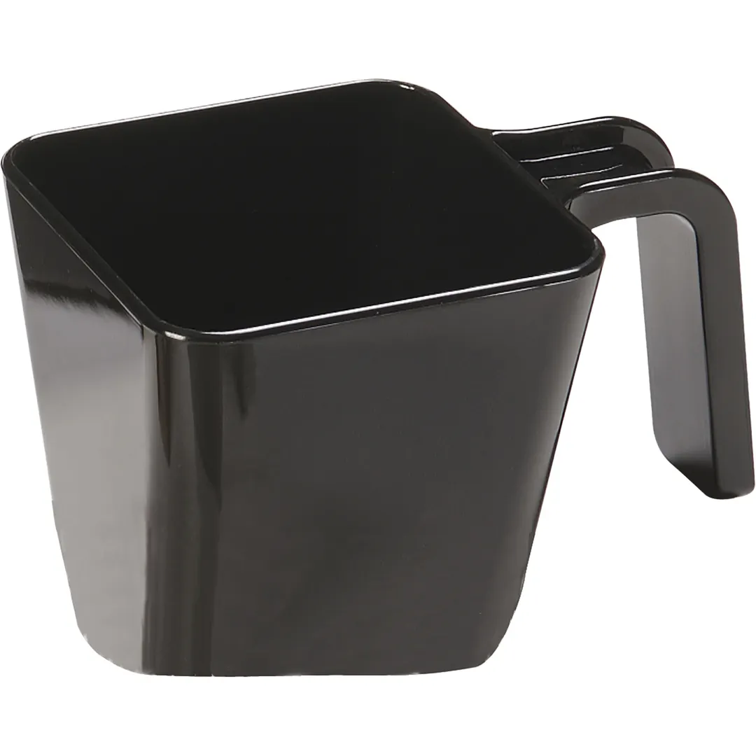 Carlisle 49122-103 Measuring Cup, 20 oz, 2-1/2 Cup, Polycarbonate, Black, Break-Resistant, NSF