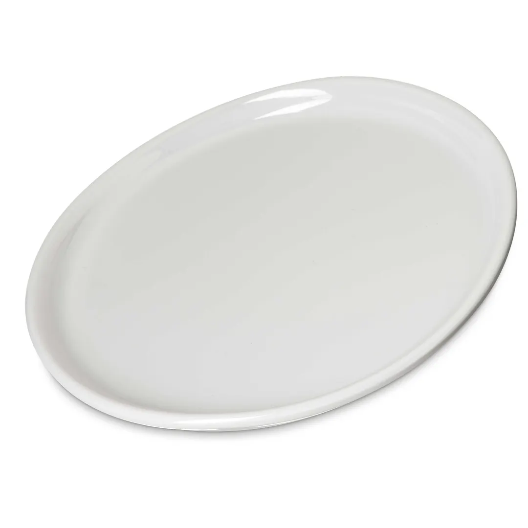 Carlisle 5300280 Stadia Bread & Butter Plate, 7-1/4" Dia x 3/4" H, Narrow Rim, Greige Melamine, NSF