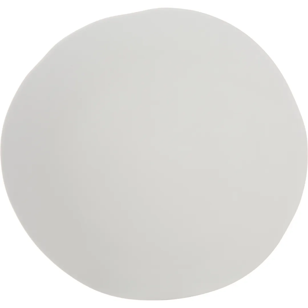 Carlisle 5310523 Ridge Plate, 11" Rimless Gray Matte Melamine Plate, Dishwasher Safe, Up to 212°F