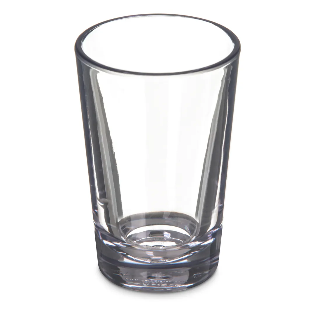Carlisle 560207 Alibi™ Shooter, 2 oz Clear SAN Shot Glass, BPA‑Free - 1/Case