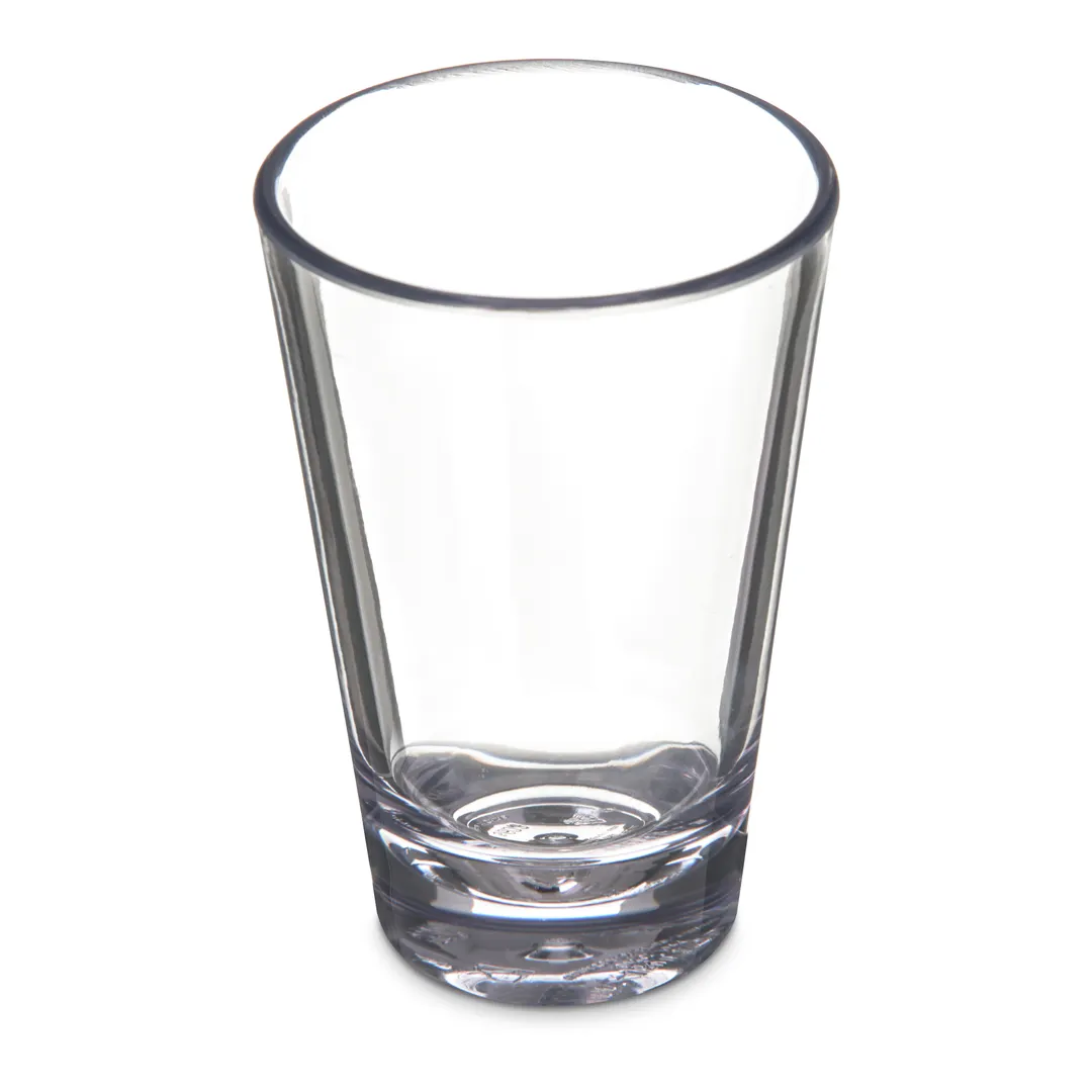 Carlisle 560307 Alibi™ Shooter Mini Glass, 3 oz SAN, Chip‑Resistant, Dishwasher Safe, BPA‑Free