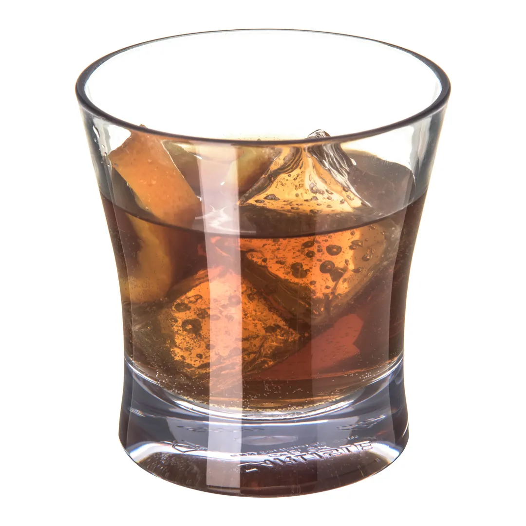 Carlisle 560907 Alibi™ Rocks Glass, 9 oz Clear SAN Plastic, Dishwasher Safe, BPA‑Free