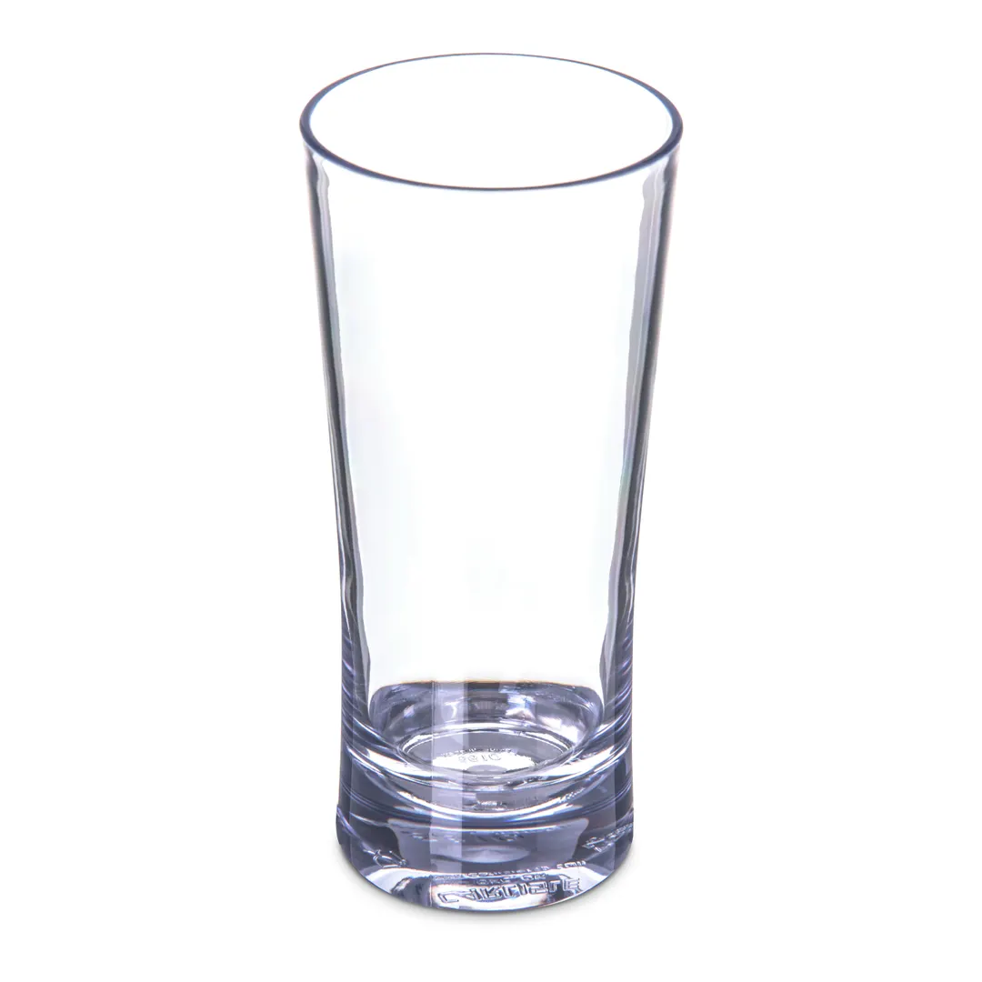 Carlisle 561007 Alibi™ Highball Glass, 10 oz SAN Plastic, Dishwasher Safe, BPA‑Free Barware