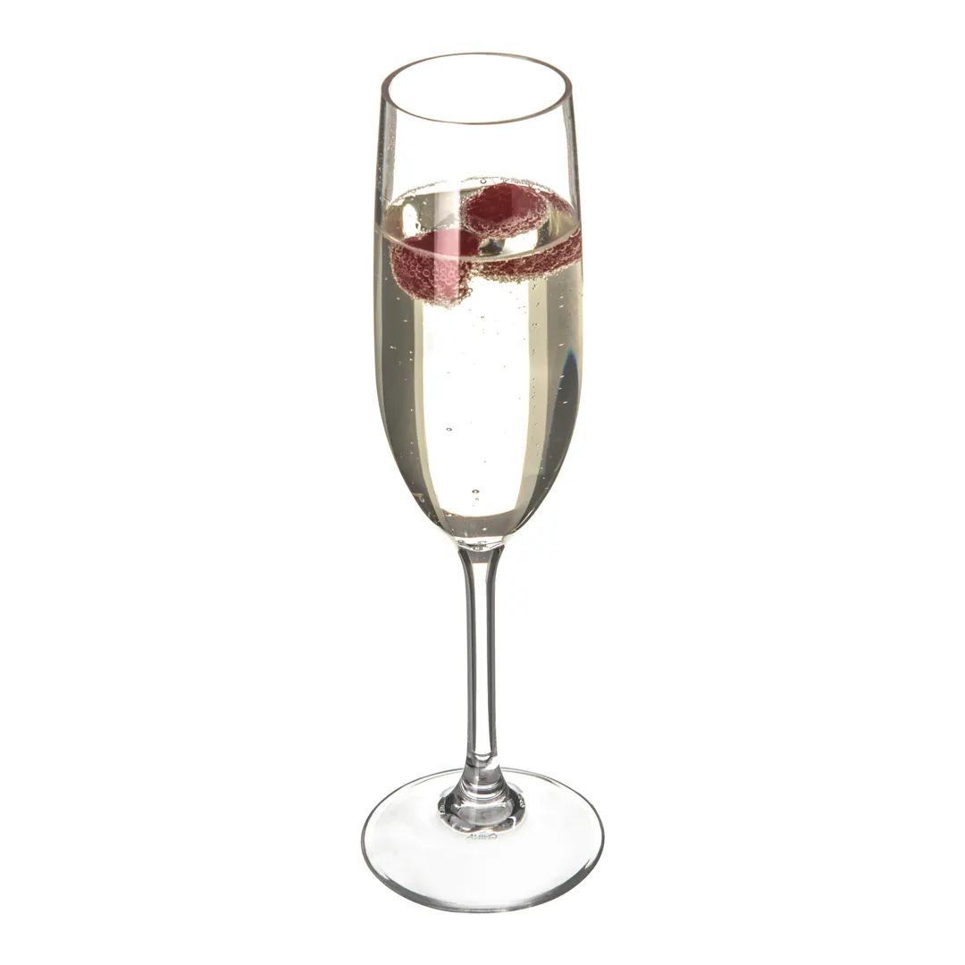 Carlisle 564007 Alibi™ Champagne Flute, 8 oz Polycarbonate, BPA‑Free, NSF Certified, Dishwasher Safe