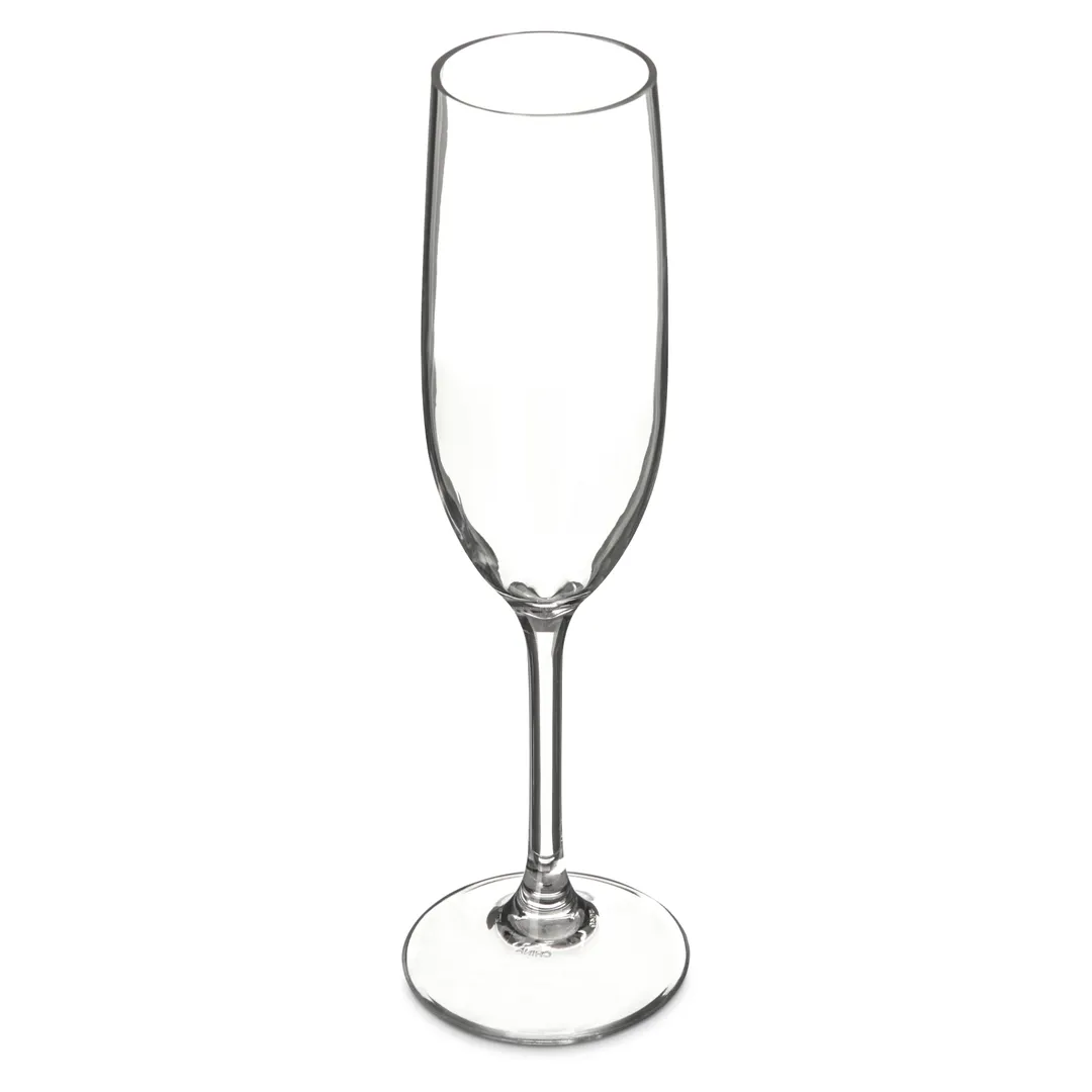 Carlisle 564007 Alibi™ Champagne Flute, 8 oz Polycarbonate, BPA‑Free, NSF Certified, Dishwasher Safe