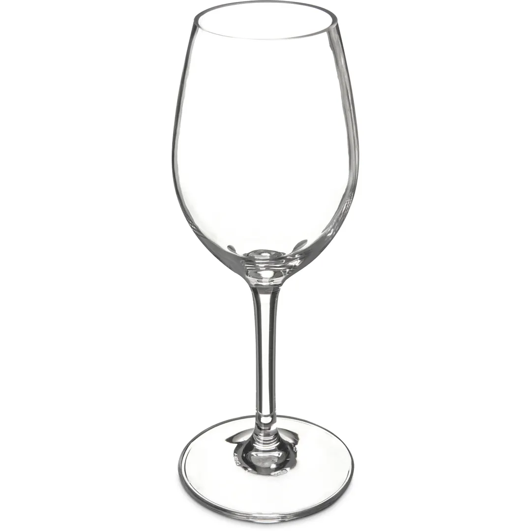 Carlisle 564307 Alibi™ White Wine Glass, 11 Oz Polycarbonate, Dishwasher Safe, Reusable Barware