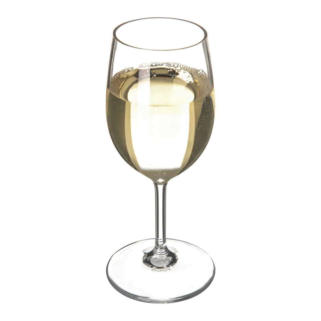 Carlisle 564507 Alibi™ White Wine Glass, 8 oz (1 Cup) Clear Polycarbonate, Dishwasher Safe