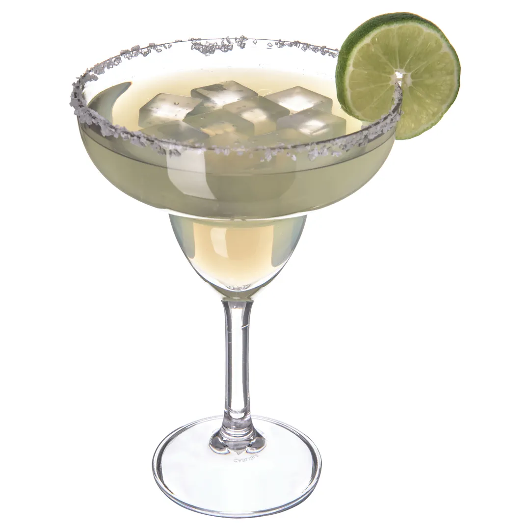 Carlisle 565207 Alibi™ Margarita Grande Glass, 16 oz Clear Polycarbonate SAN, Dishwasher Safe