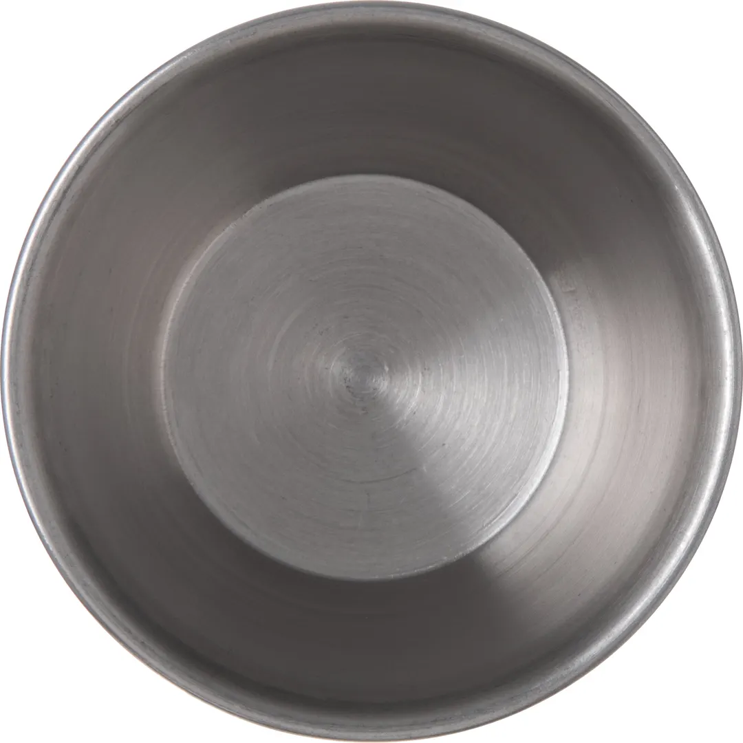 Carlisle 602500 Sauce Cup, 2-1/2 oz, 2-1/3" Dia, Dishwasher Safe, 18/8 Stainless Steel, BPA-Free