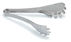 Carlisle 607682 Serving Tongs, 8-1/4"L, 18/8 Stainless Steel, Mirror-Polish Finish