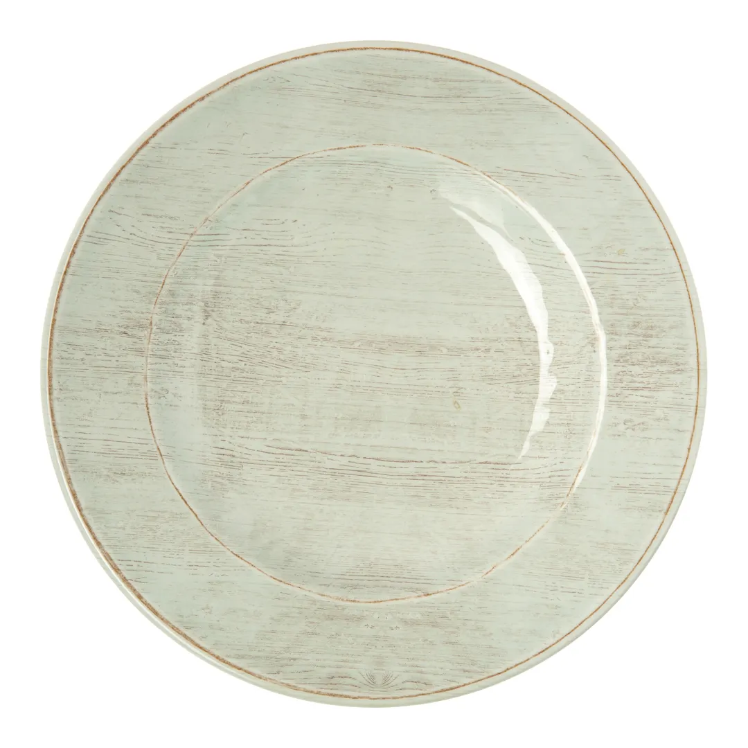 Carlisle 6400206 - Grove Salad Plate, 9" Diameter Wide‑Rim Melamine, Buff, NSF Certified