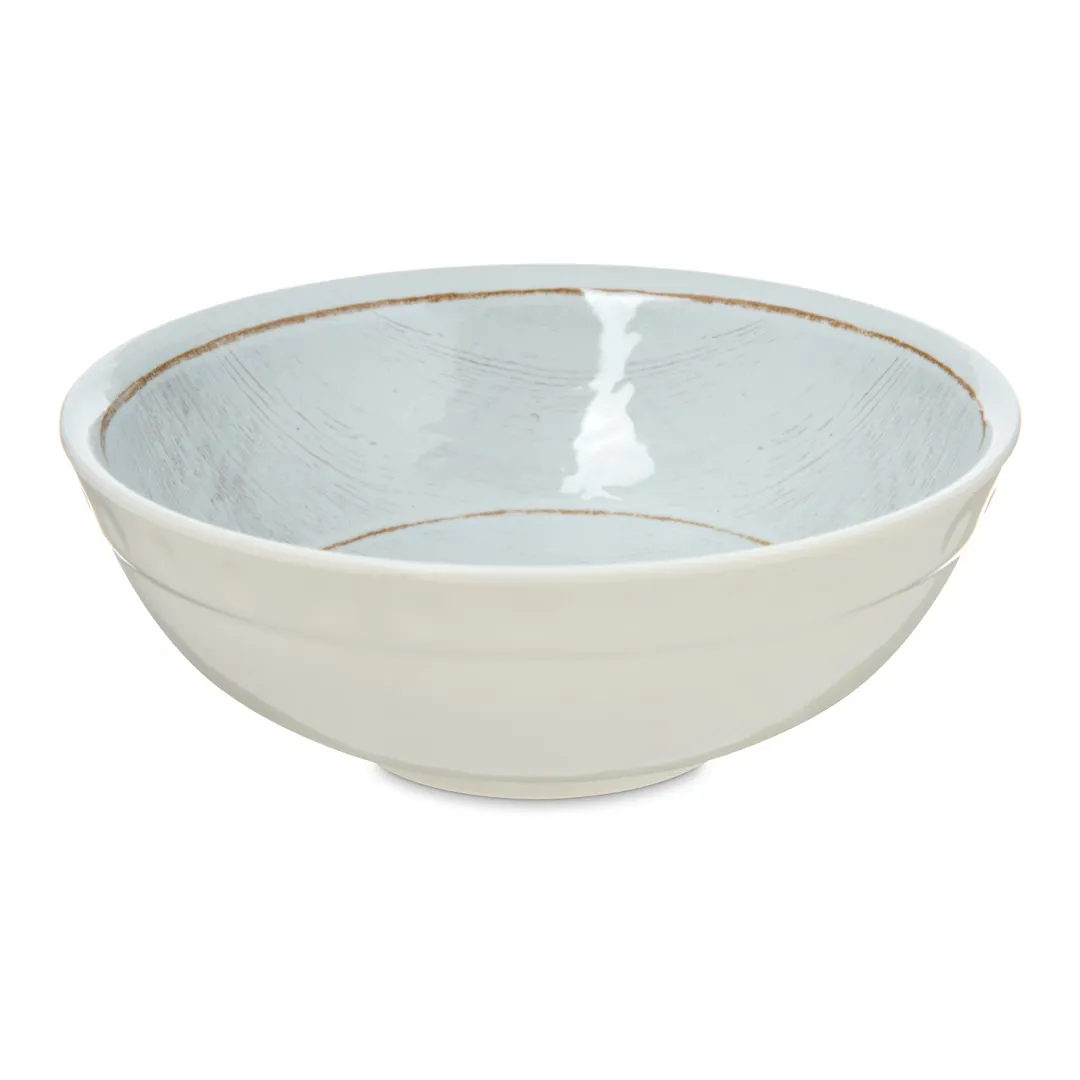Carlisle 6400506 - Grove Soup Bowl, 6" 20 oz, Melamine Buff, Dishwasher Safe, BPA Free, NSF