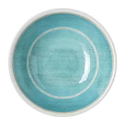 Carlisle 6400515 Grove Soup Bowl, 6" Diameter 20‑Oz Capacity, Aqua Melamine, BPA‑Free, NSF