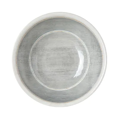 Carlisle 6400518 - Grove Soup Bowl, 6" 20 oz, Smoke Gray Melamine, Dishwasher Safe, BPA Free