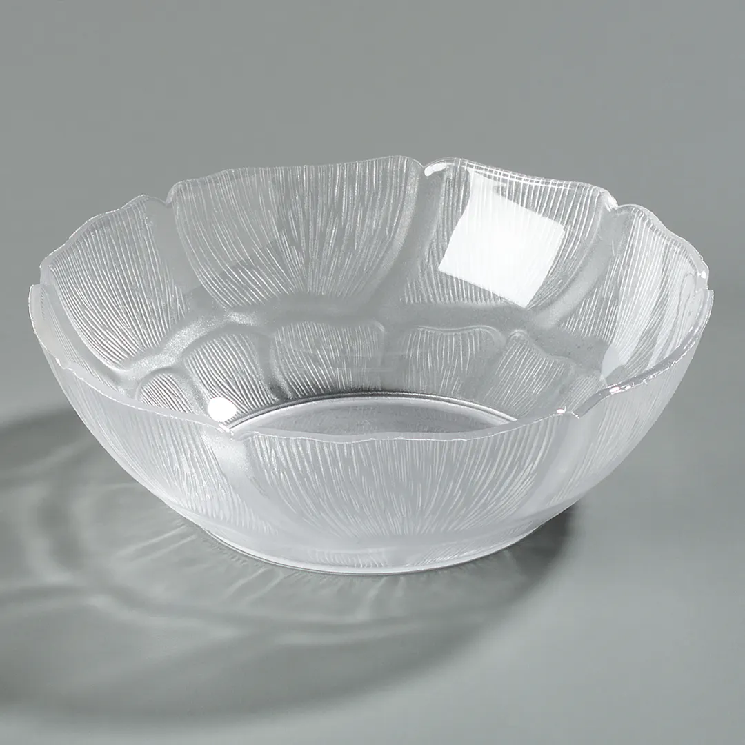 Carlisle 690407 Petal Mist® Bowl – 6" Diameter, 18 oz Polycarbonate, Dishwasher Safe, Made in USA