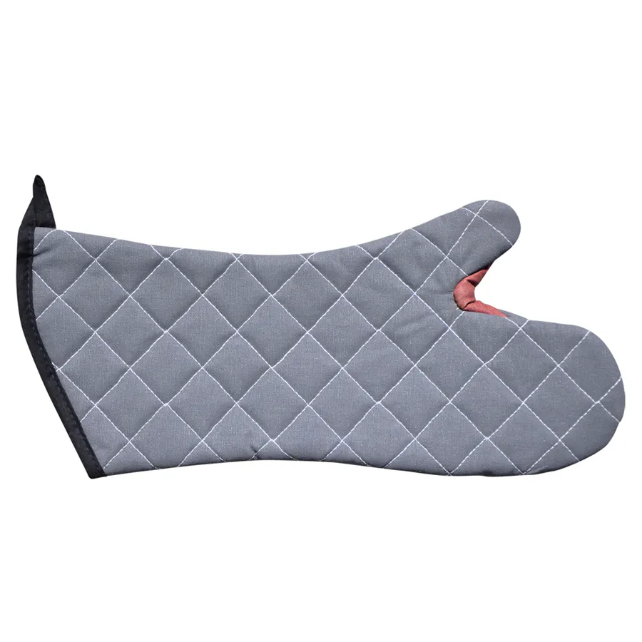 Carlisle 800FG15-BK San Jamar BestGuard Oven Mitt, 15" Kevlar, Black, Fire Retardant, 1 Pair