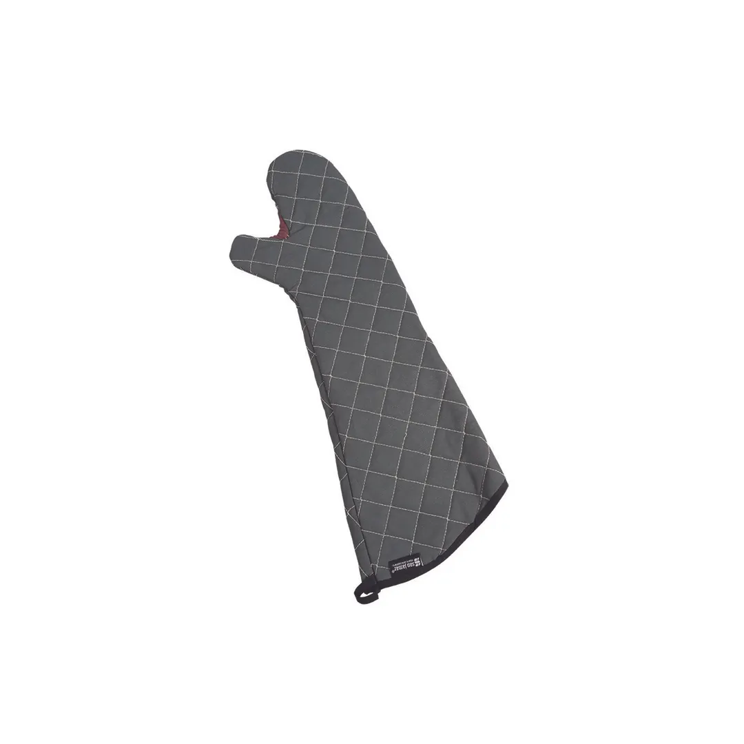 Carlisle 800FG24-BK San Jamar BestGuard Oven Mitt, 24", Kevlar, Black, Fire Retardant, 1 Pair