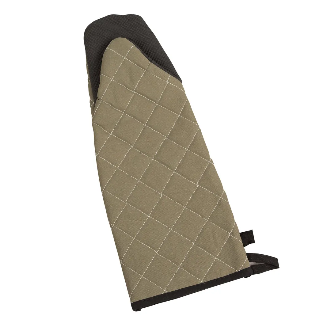 Carlisle 810PM17 San Jamar BestGrip Oven Mitt, 17", Neoprene, Tan, Webguard Protection