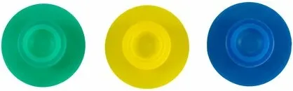 Carlisle 8573MV Squeeze Bottle, Yellow Cap with EZ‑Kleen® Valve, Single Tip - 1/Pack