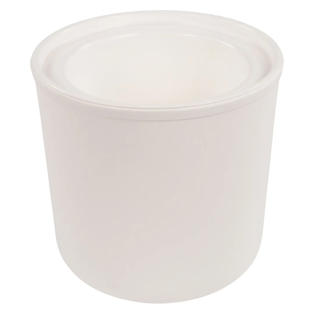 Carlisle CM103002 Coldmaster Coldcrock, 2 Qt., White, Impact, Polypropylene, BPA‑Free - 1/Each