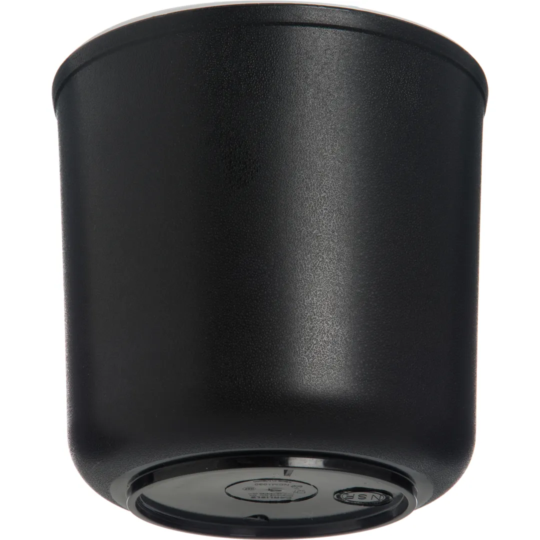 Carlisle CM103003 Coldmaster Coldcrock, 2 Qt Black, PP, BPA‑Free, Dishwasher Safe