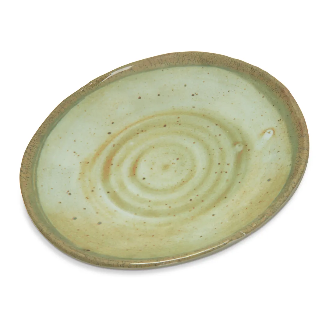 Carlisle GA5500870 - 7" Round Melamine Bread & Butter Plate, Dishwasher Safe, BPA Free, NSF