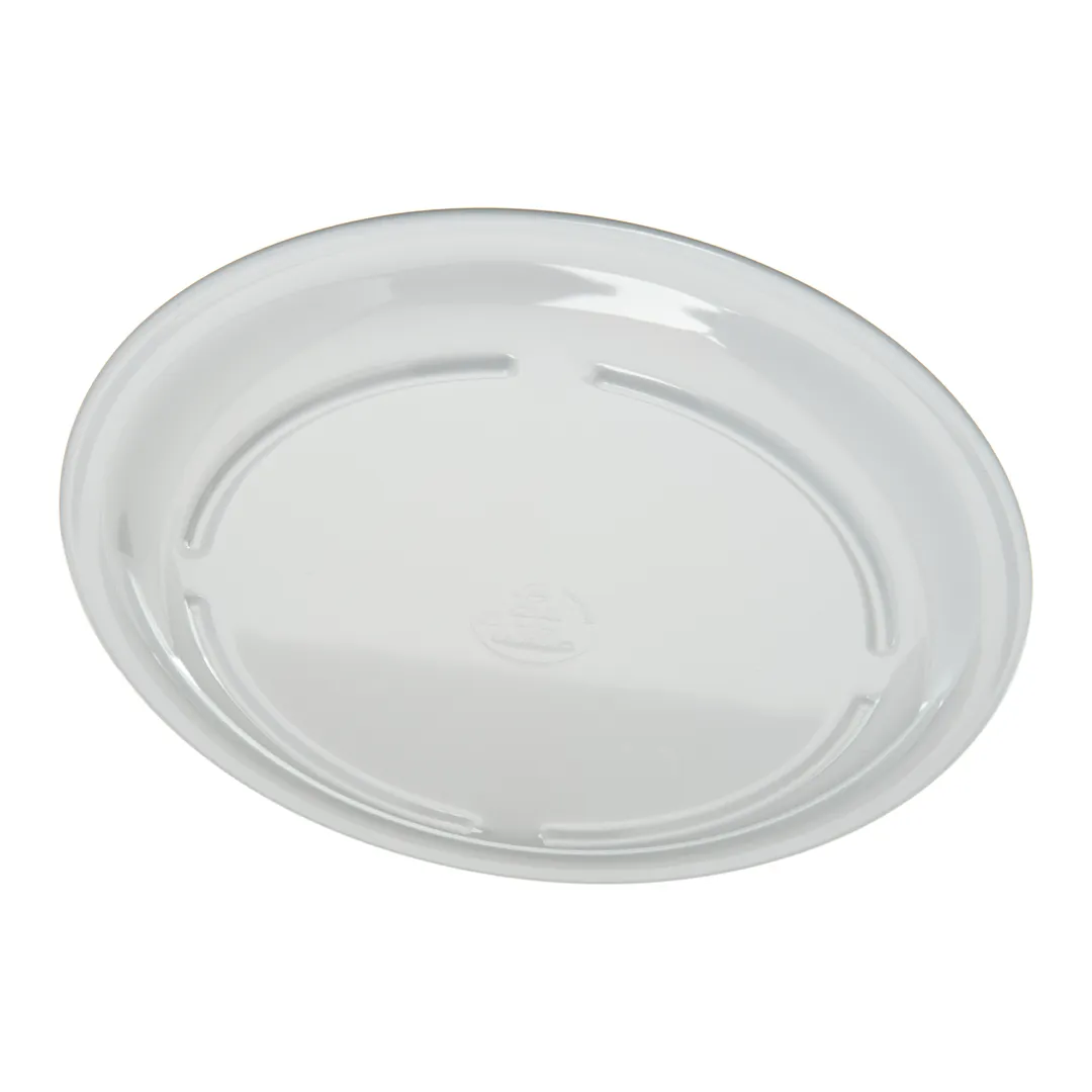 Carlisle KL11602 - 10" White Melamine Dinner Plate, Narrow Rim, NSF Certified, BPA Free