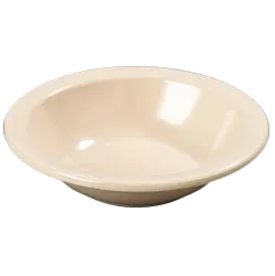 Carlisle KL12125 Kingline™ Grapefruit Bowl, 10 Oz 5‑7/8" Tan Melamine, Heat‑Resistant to 212°F