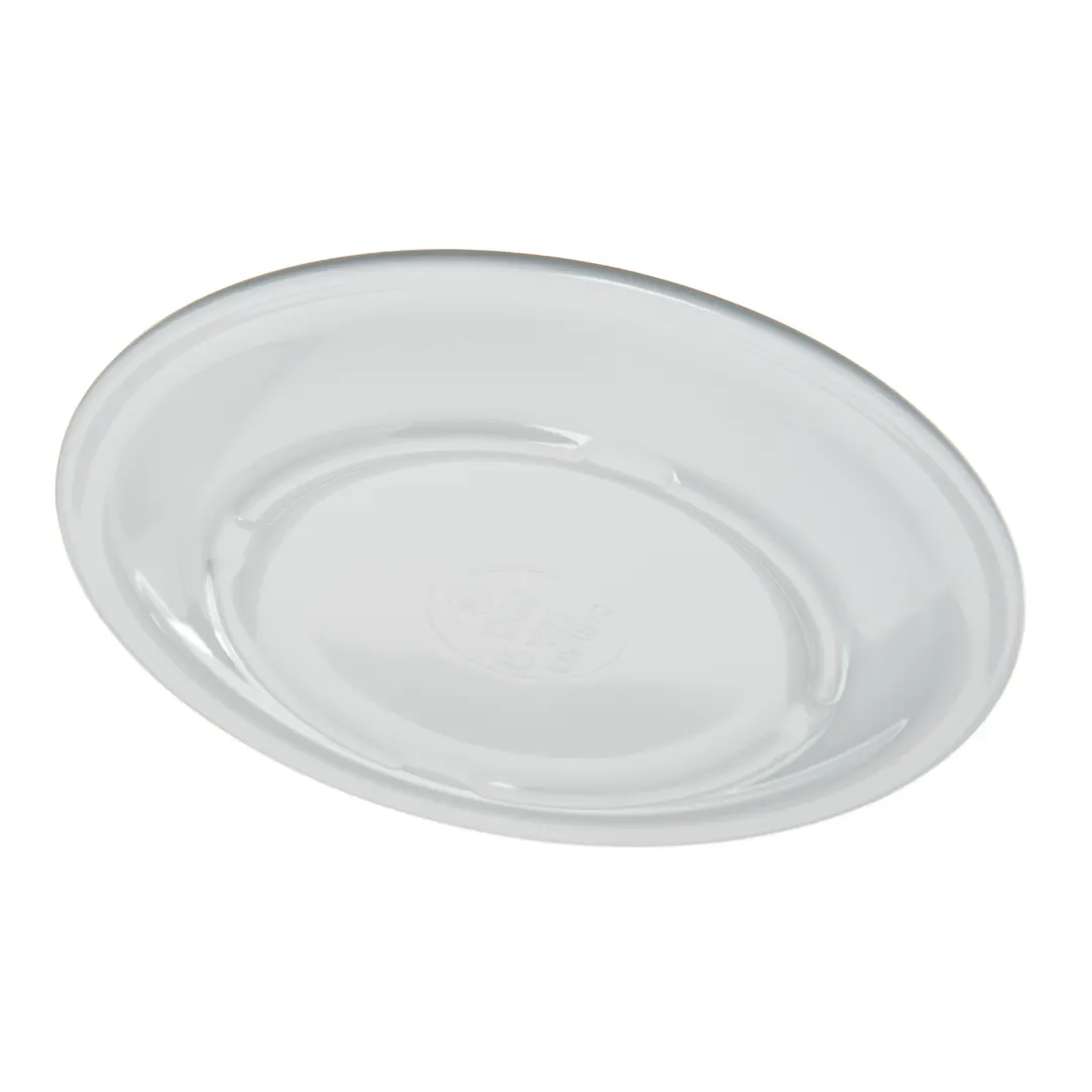Carlisle KL20402 Kingline™ Pie Plate, 6.5" Round Narrow Rim, Melamine White, Dishwasher‑Safe