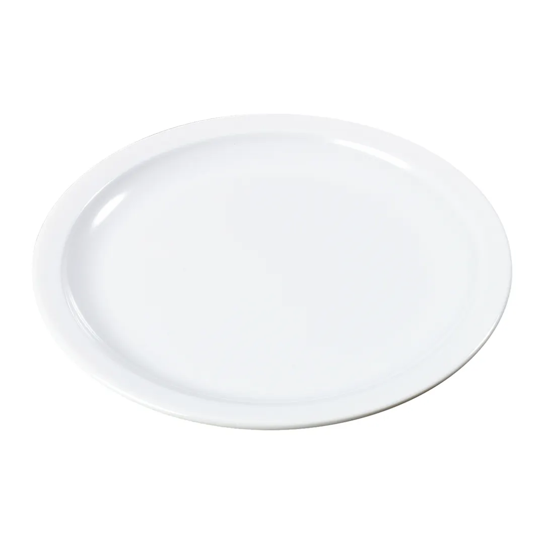 Carlisle KL20502 Kingline Bread & Butter Plate, 5½" White Melamine, Dishwasher Safe, NSF, BPA‑Free