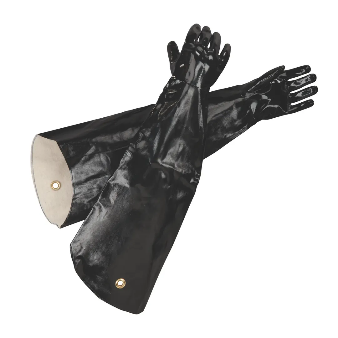 Carlisle P31 - 31" Shoulder Length Dishwashing Glove, Neoprene® Seamless One‑Piece, Cotton Lining - 1 Pair