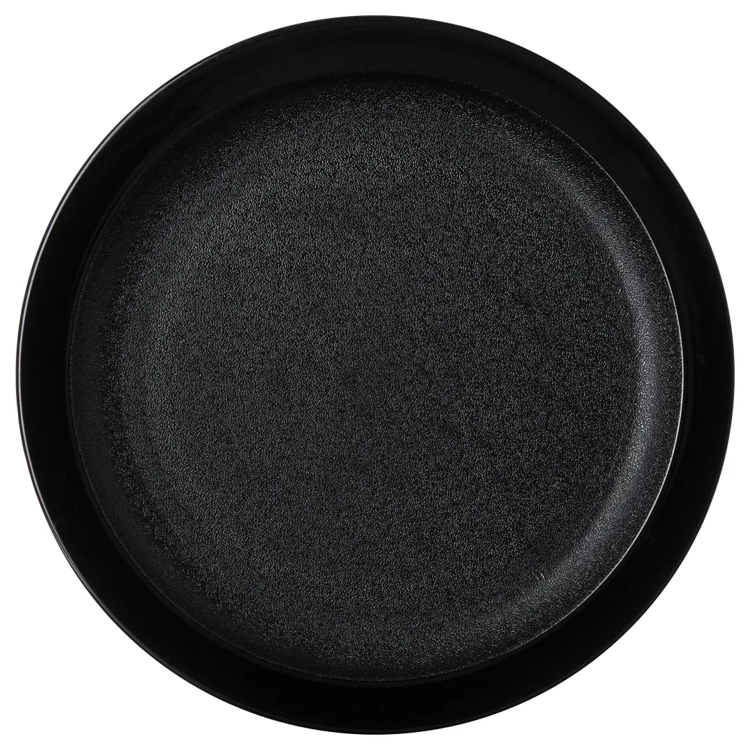 Carlisle PCD20903 Black Polycarbonate Plate, 9
